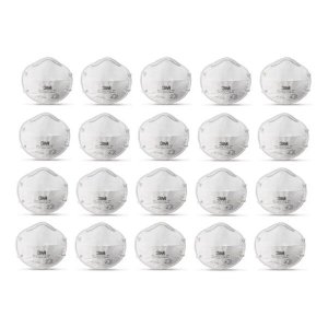 Kit com 20 - Respirador Descartável 3M 8801 sem Válvula Pff2 #Hb004116743
