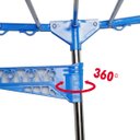 Ver imagem 3 de Varal de Roupa Aço Galvanizado Dobrável Vertical