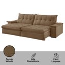 Ver imagem 4 de Sofá Lua Veludo 02 Módulos 120 Cm B25cm Meu Sofá Online