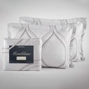 Ver imagem 1 de Kit Colcha Queen 2 Fronhas Montblanc Orvalho Cinza Claro 96