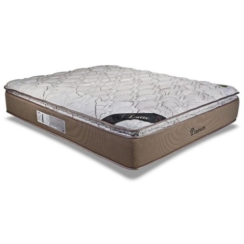 Colchão Queen Luckspuma Molas Ensacadas MasterPocket Platinum New Pillow Top (158x198x33) - 