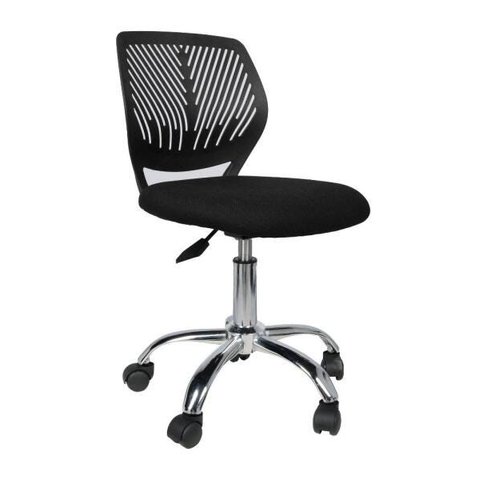 Cadeira Kids Pelegrin Pel-3300 Tela Mesh Preta