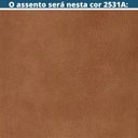 Ver imagem 3 de Cadeira Mh-3230 Herval Madeira Maciça Amêndoa Encosto em Palha Algodão Estofado Marrom a