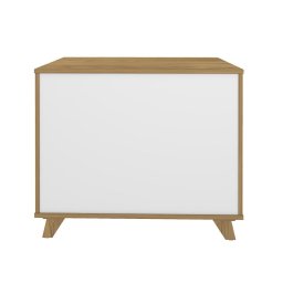 Balcão Lugano 1 Porta e 3 Gavetas - Olmo/branco - 3