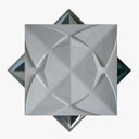 Ver imagem 2 de Forma de Gesso 3d em Abs 2,0 Mm Flowers Ii