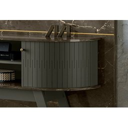 Estante Silverstone Para TV até 65 Polegadas Jade Oliva - Madetec - 3