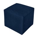 Ver imagem 6 de Poltrona Amamentação com Balanço e Puff Luxo Suede Manuela:Azul Marinho