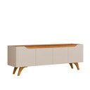Ver imagem 1 de Rack Atenas 180 Mavaular Off White/naturalle