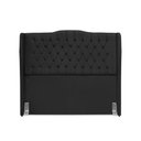 Ver imagem 2 de Cabeceira de Cama Box Queen 160 Cm Dubai Premium - Veludo Preto
