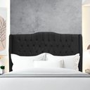 Ver imagem 3 de Cabeceira de Cama Box Queen 160 Cm Dubai Premium - Veludo Preto