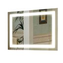 Ver imagem 4 de Espelho 4mm Iluminação Led 80x60 Luz 3 Cores Frente Botão Touch Screem Toalete Banheiro 60x80