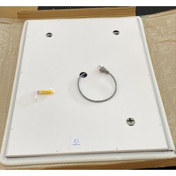 Espelho Iluminação Led 80x60  Luz 3 cores Frente Botão Touch screem toalete banheiro - 4