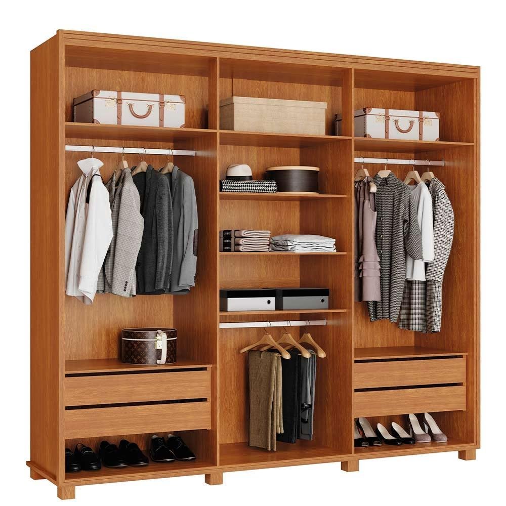 Guarda Roupa de Casal 6 Portas 100% Mdf | MadeiraMadeira