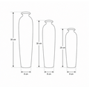 Ver imagem 5 de Trio de Vasos Saara em Madeira Torneada Tom Natural