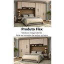 Ver imagem 6 de Guarda Roupa Dormitório Modulado Casal Queen 1,58 M Paris Luciane M14:cinnamon