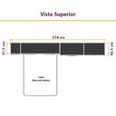 Ver imagem 4 de Guarda Roupa Dormitório Modulado Casal Queen 1,58 M Paris Luciane M14:cinnamon