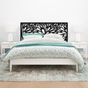Ver imagem 1 de Cabeceira de cama Solteiro Dente de Leão 90x51cm - 9mm:Preto