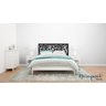 Cabeceira de cama Solteiro Dente de Leão 90x51cm - 9mm:Preto - 3