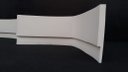 Ver imagem 1 de Roda Teto, Moldura De Teto, Sanca Teto De Eva Adesivo E Flexível *e6 10cmx 1cm 25 Metros* Branco