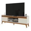 Ver imagem 5 de Rack Astúrias para Tv até 80 Polegadas Ripado 180 Cm 2 Portas e 2 Prateleiras Design Moderno -