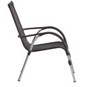 Ver imagem 4 de Kit 6 Cadeiras e Mesa Vênus para Área, Churrasco, Jardim Piscina Trama