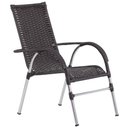 Ver imagem 2 de Kit 6 Cadeiras e Mesa Vênus para Área, Churrasco, Jardim Piscina Trama