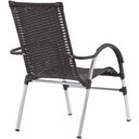 Ver imagem 3 de Kit 6 Cadeiras e Mesa Vênus para Área, Churrasco, Jardim Piscina Trama