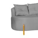 Ver imagem 3 de Sofá Orgânico 02 Lugares para Sala Ds Home
