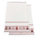 Ver imagem 2 de Pano de Copa Vigo Doces Kit 2 peças - Dohler Branco/Rosa