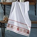 Ver imagem 1 de Pano de Copa Vigo Doces Kit 2 peças - Dohler Branco/Rosa