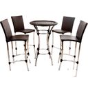 Ver imagem 1 de Conjunto de Banquetas e Bistrô em Alumínio Trama Original