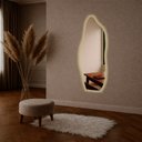 Ver imagem 2 de Espelho Orgânico Premium com Led Neutro 110cm– Transforme Seu Espaço com Sofisticação