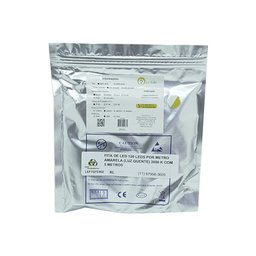 Fita De Led 120 Leds Por Metro Amarela (Luz Quente) 3000 K Com 5 Metros - 2