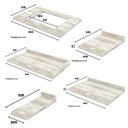 Ver imagem 6 de Cozinha Completa de Canto Americana 14 Peças Branco com Cristaleira - Móveis Henn