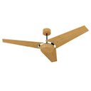 Ver imagem 2 de Ventilador de Teto Natuvent Callis No Light 3 Pás Madeira Freijó 220v