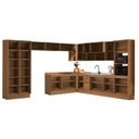 Ver imagem 3 de Cozinha Modulada Kappesberg 18 Peças Vibra C18p2 Canela/grafite Lacca