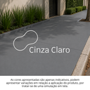Ver imagem 3 de Tinta Acrílica Premium Piso Fosca Cor Cinza Claro 3,6L Antimofo Baixo Odor Durín