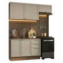 Ver imagem 2 de Armário de Cozinha Compacta 180 Cm Rustic/crema Vik Madesa 02