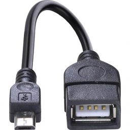 Cabo Otg Micro Usb Adaptador Pendrive para Celular - 1