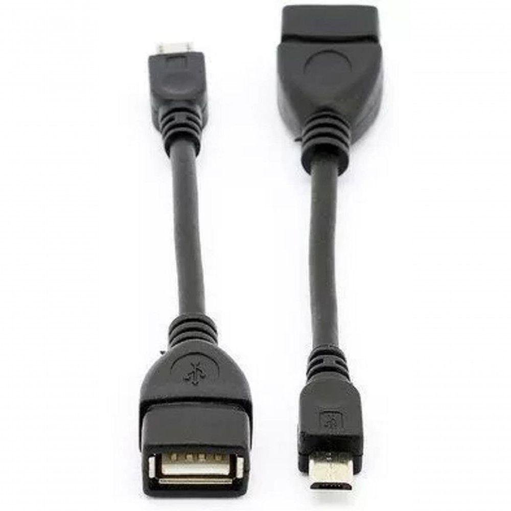 Cabo Otg Micro Usb Adaptador Pendrive para Celular - 8