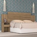 Ver imagem 3 de Cabeceira Cama Casal Triunfo + 2 Mesas de Cabeceira-demóbile:amêndola Touch