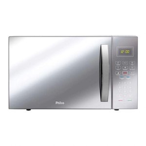 Micro-ondas 1400w 28 L Philco Prata Inox 127v