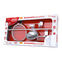 Ver imagem 2 de Kit Acessórios para Banheiro 5 Peças Linha Sofisticato Cor Cromado Durín