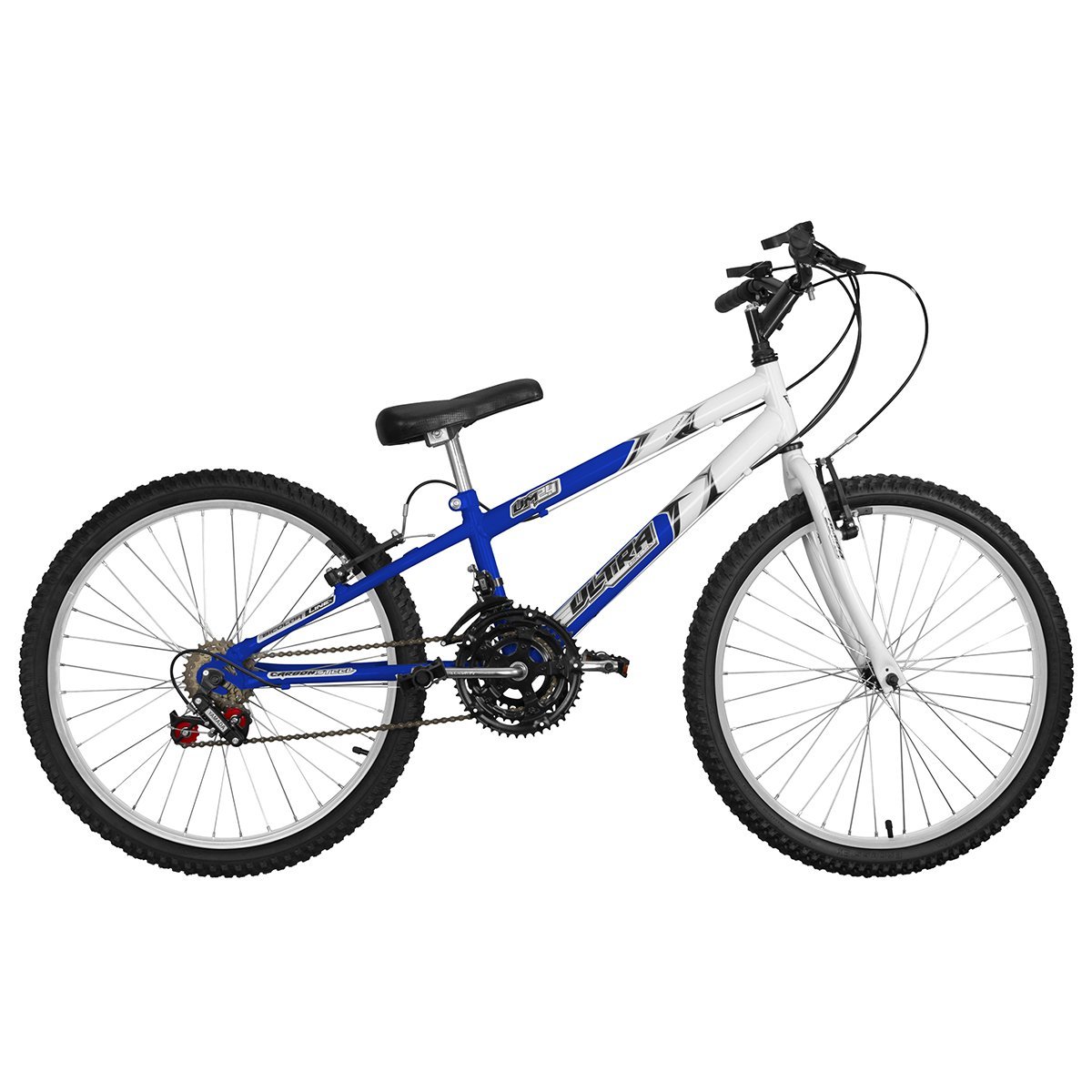 Bicicleta feminina preta aro 24 18 marchas pro tork ultra ultra bikes