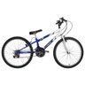 Bicicleta Ultra Bikes Aro 24 Rebaixada Bicolor Azul - Branco - 1