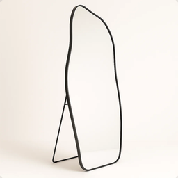 Espelho Grande Corpo Inteiro com Moldura Metal Orgânico Decorativo 170x70cm Luxo - 2 Espelho Grande Corpo Inteiro com Moldura Metal Orgânico Decorativo 170x70cm Luxo - 2