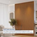 Ver imagem 6 de Kit 3 Placas de Painel Ripado Tóquio 250cm x 58cm x 3,3mm (Rende 4,35m²) Ecorevest Marrom/Freijó