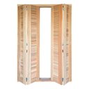Ver imagem 6 de Porta Balcão Pantográfica Semi-panorâmica com Veneziana Reto Padrão Cedro Bat.14 Cm-2.15(a)x1.20(l)