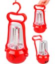 Ver imagem 1 de Lampião com Led Portátil Retrô Dimmer Ajustável Bivolt Recarregavel e Carrega Solar para Acampamento