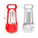 Ver imagem 6 de Lampião com Led Portátil Retrô Dimmer Ajustável Bivolt Recarregavel e Carrega Solar para Acampamento